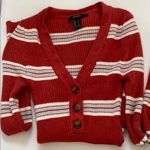 Ribbed button down body suit